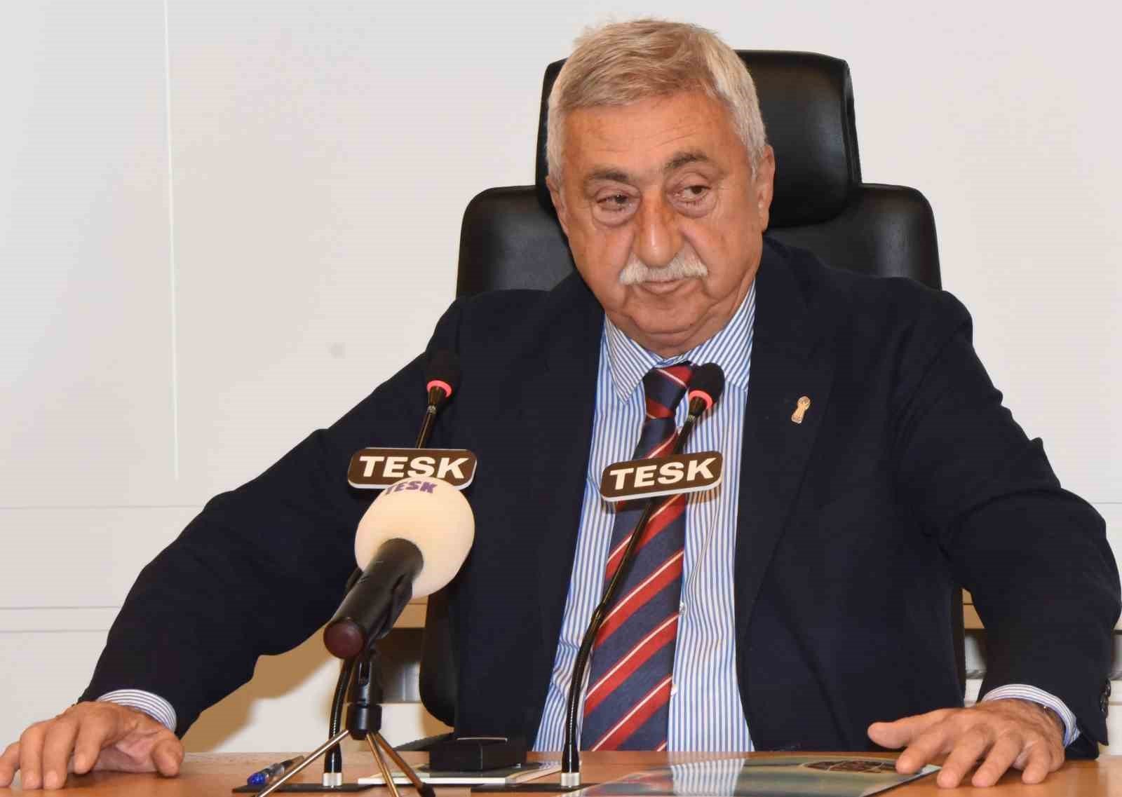 TESK Başkanı Palandöken: 
