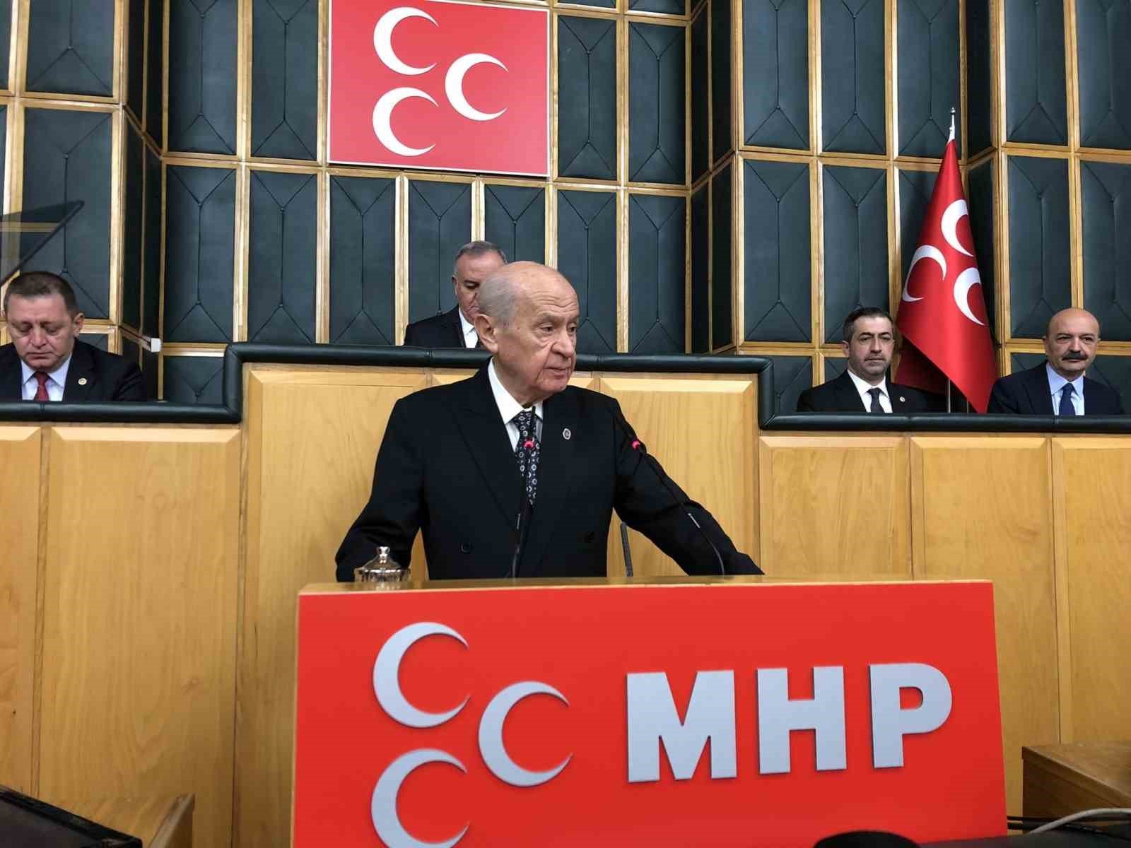 MHP Genel Başkanı Bahçeli: 