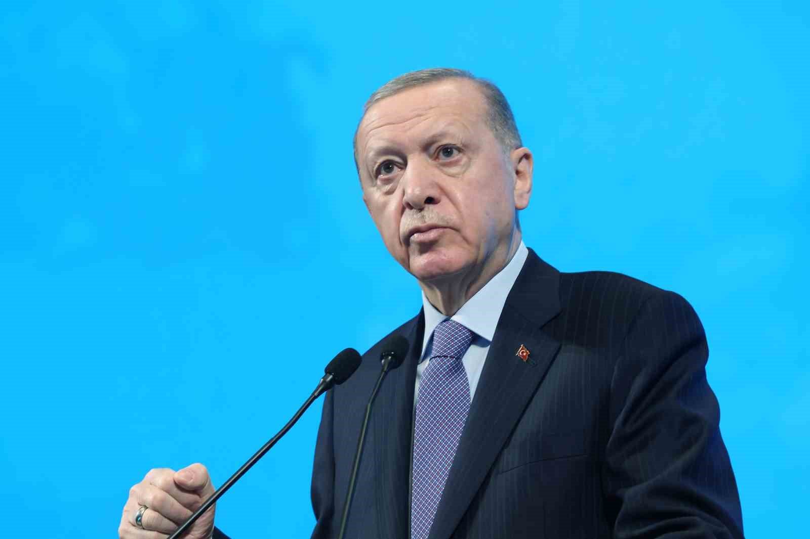 Cumhurbaşkanı Erdoğan Seçim Beyannamesini açıkladı
