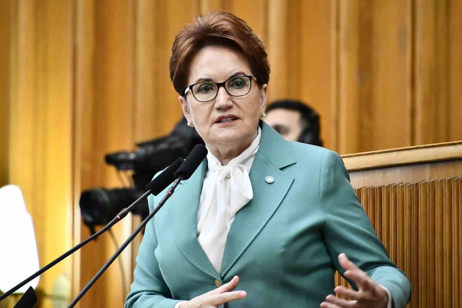 İYİ Parti Genel Başkanı Akşener: 