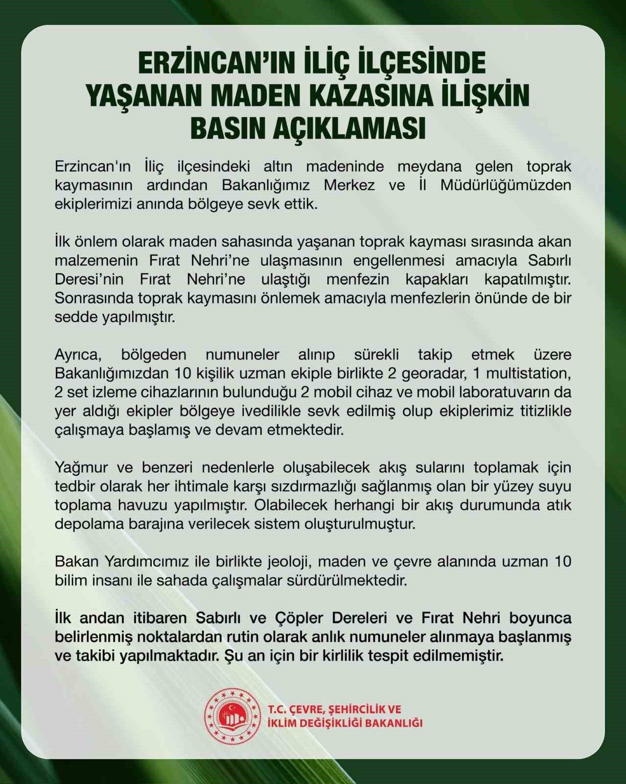 Çevre, Şehircilik ve İklim Değişikliği Bakanlığı: 