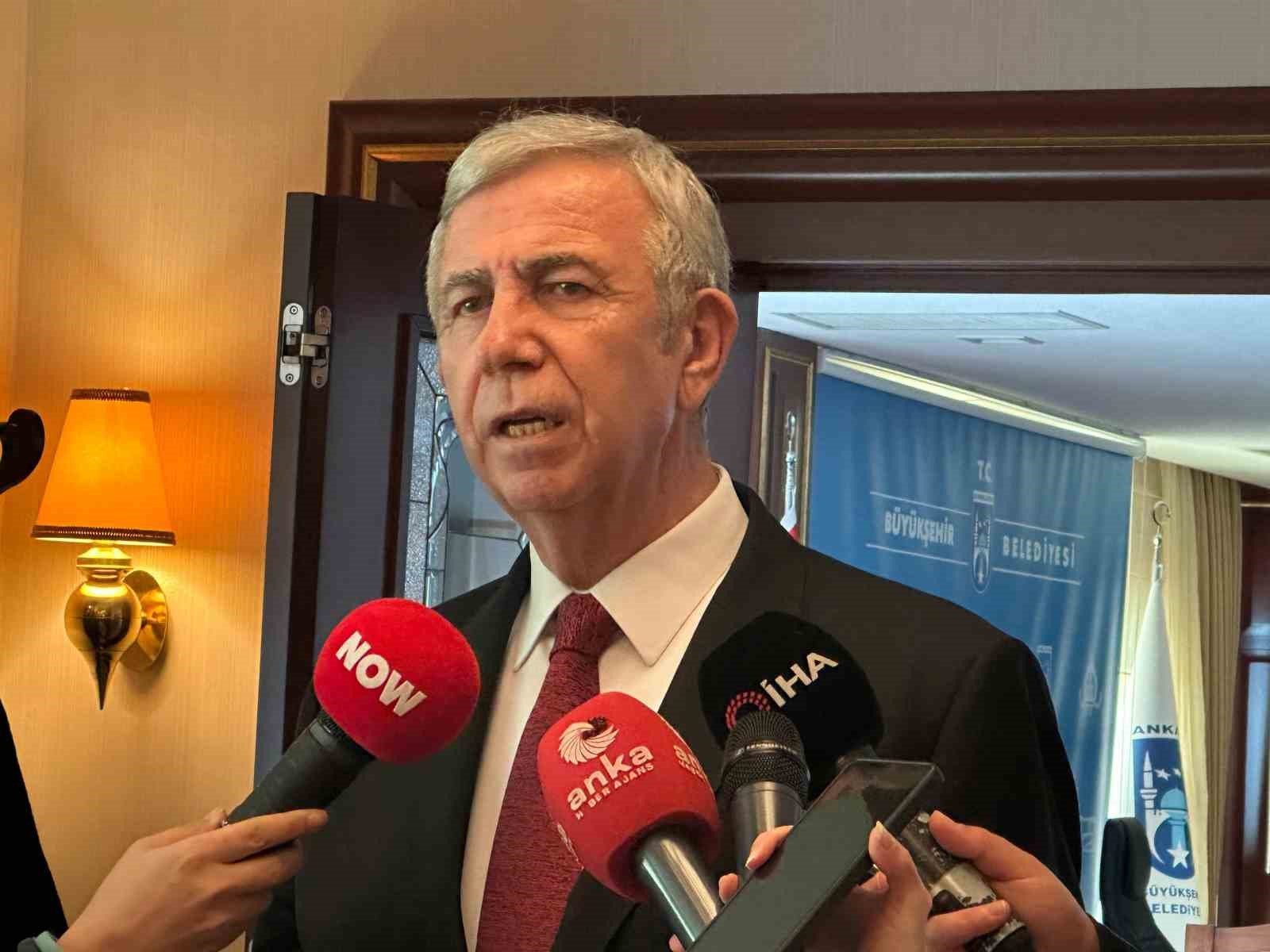 ABB Başkanı Mansur Yavaş: 