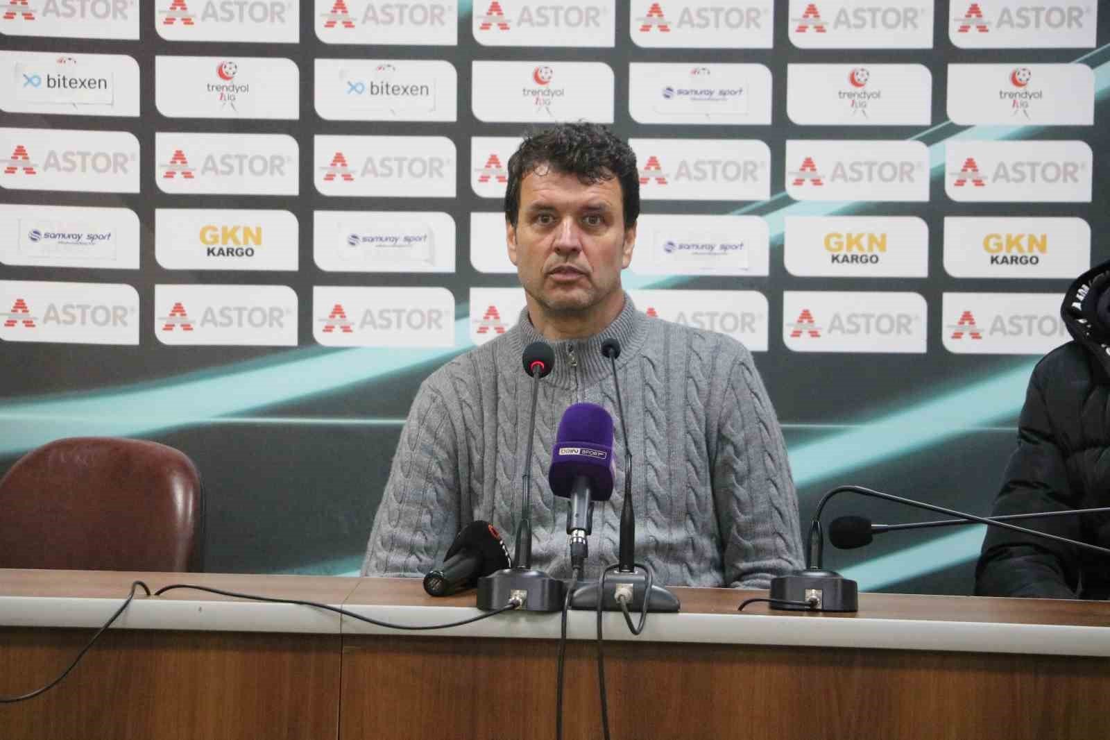 Cihat Arslan: “Şampiyonluğu en fazla hak eden takıma karşı oynadık”
